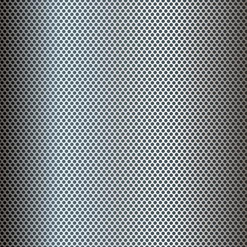 Perforated metal background  vector