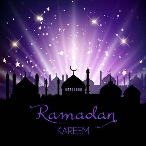 Ramadan Kareem background vector