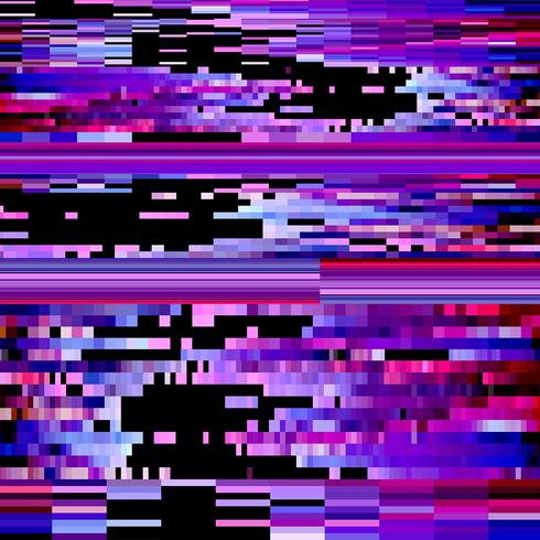 Fondo de distorsión de efecto de glitch vector