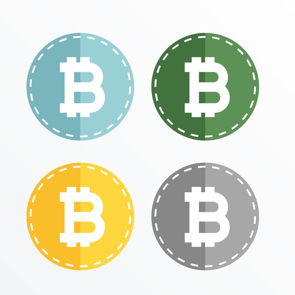 bitcoin symbol icons vector design Download Free Vector Art, Stock
