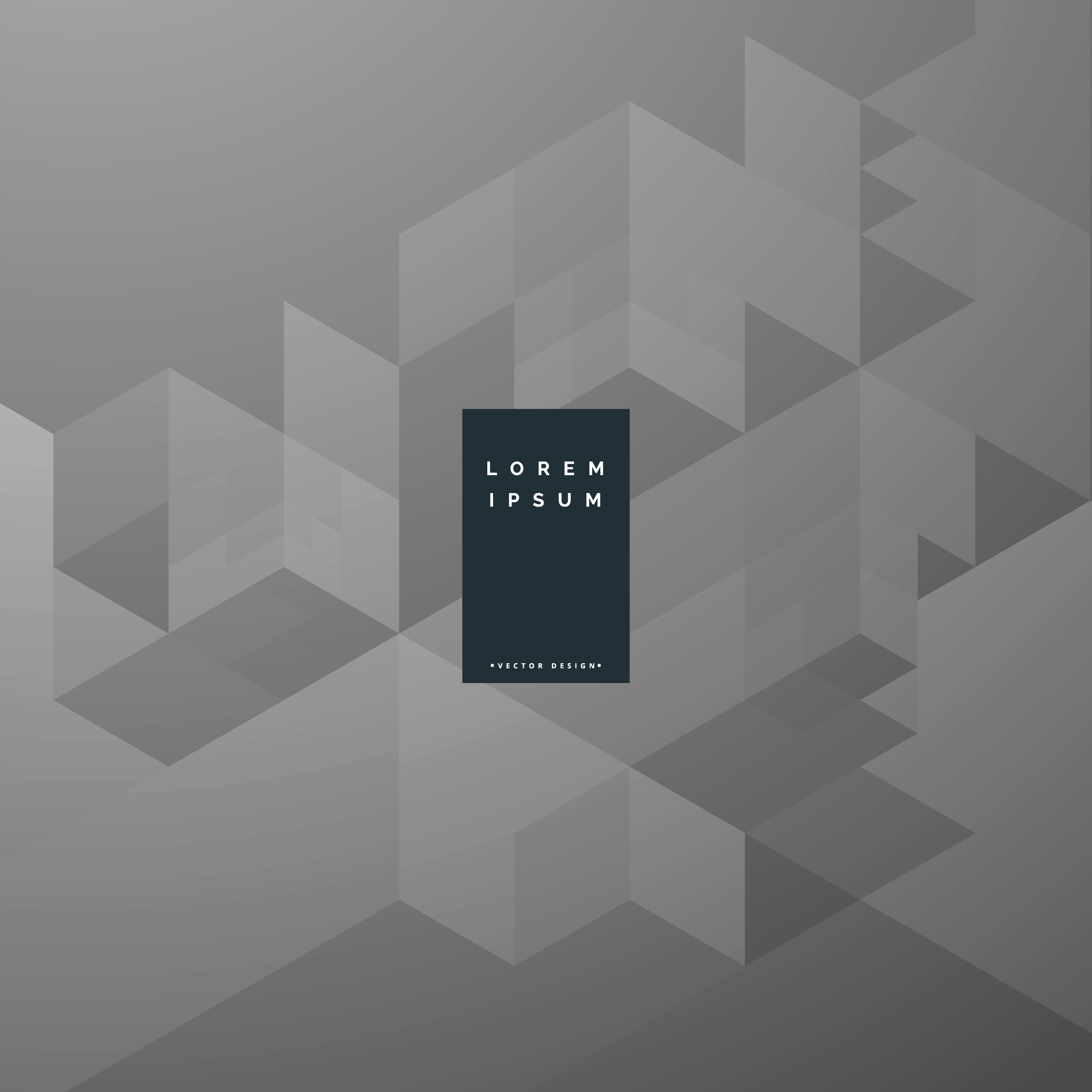 abstract dark vector geometric background - Download Free Vector Art