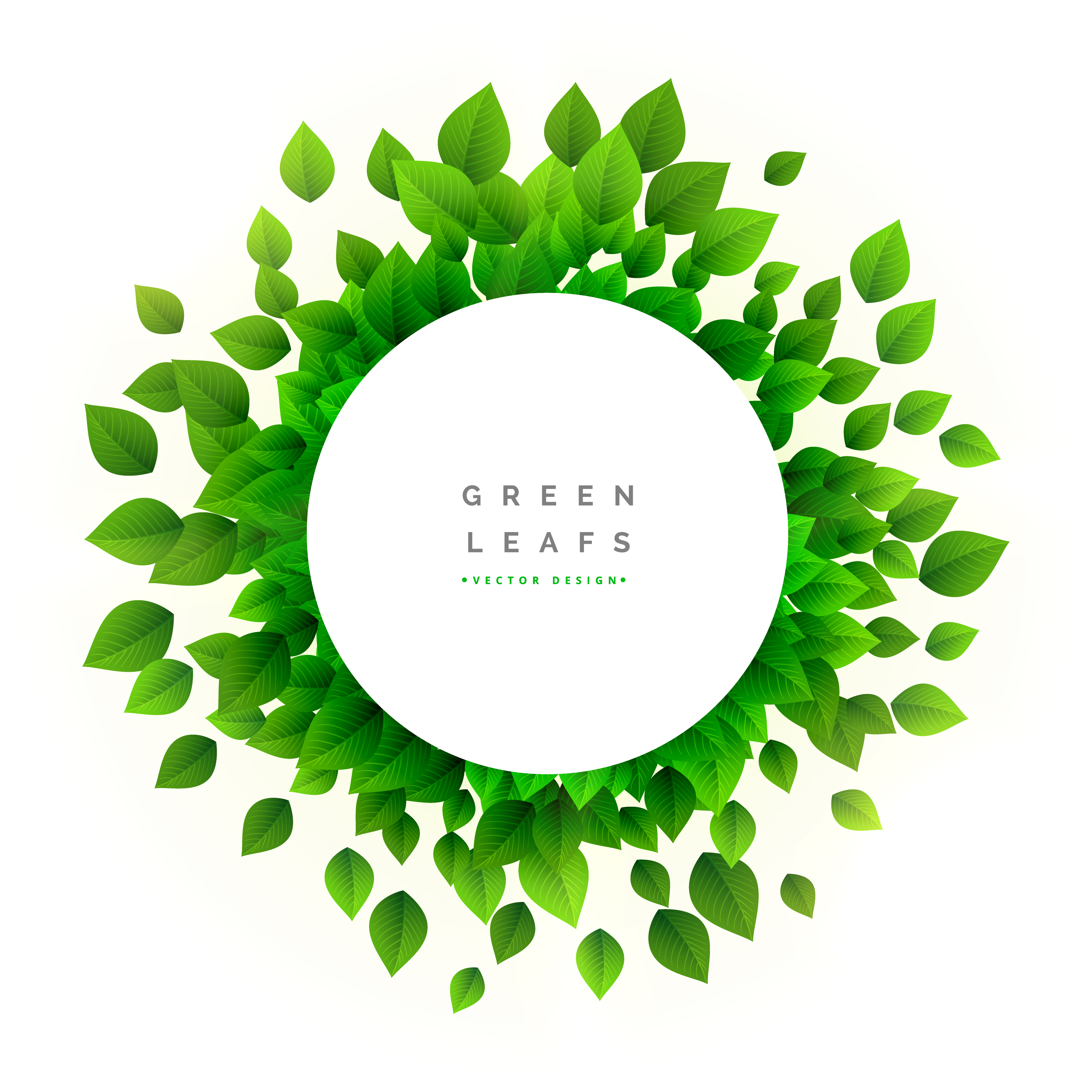 Green Leaves Eco Nature Background Download Free Vector Art Stock Graphics Images Green Eco Tree Vector Free
