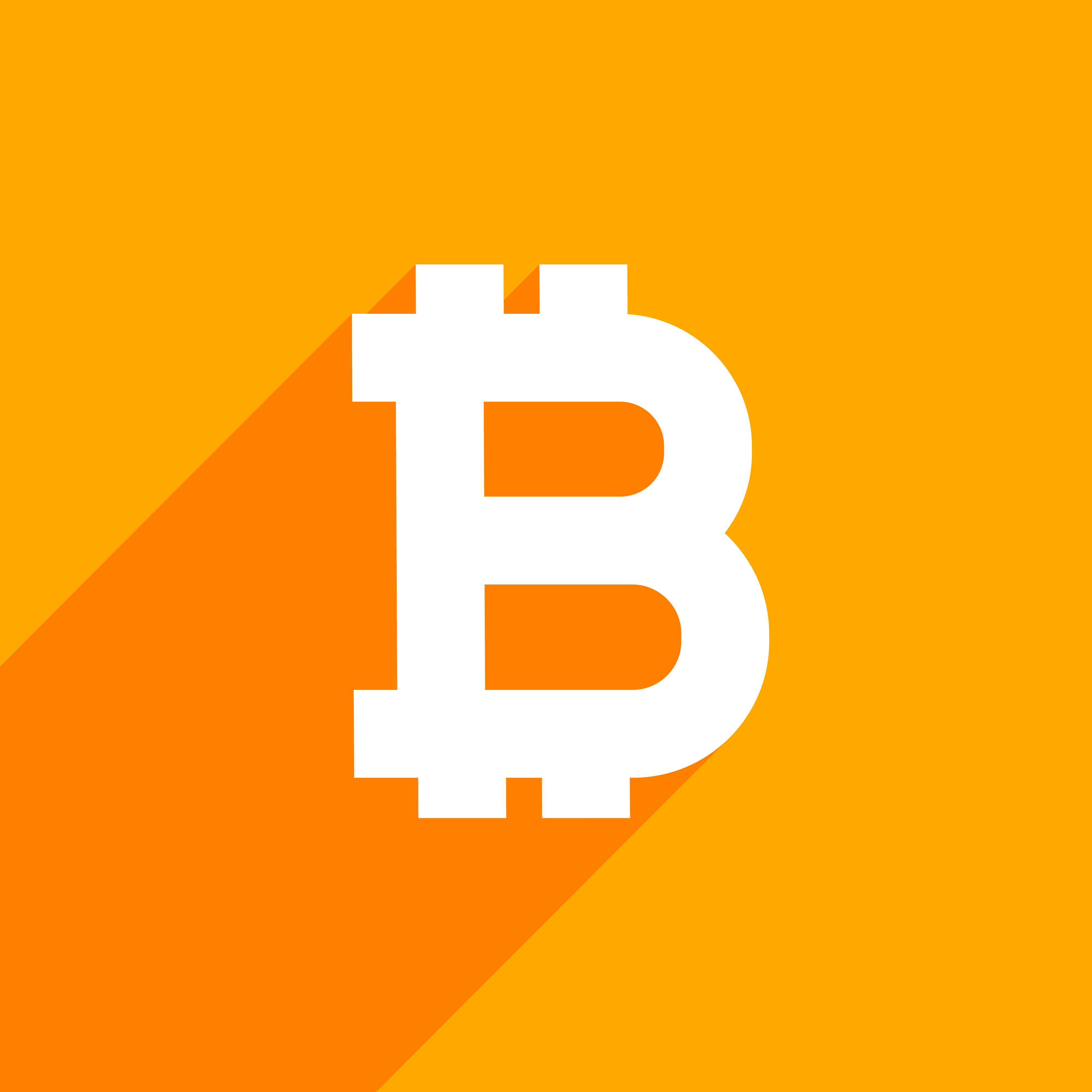 bitcoin symbol on orange background - Download Free Vector ...