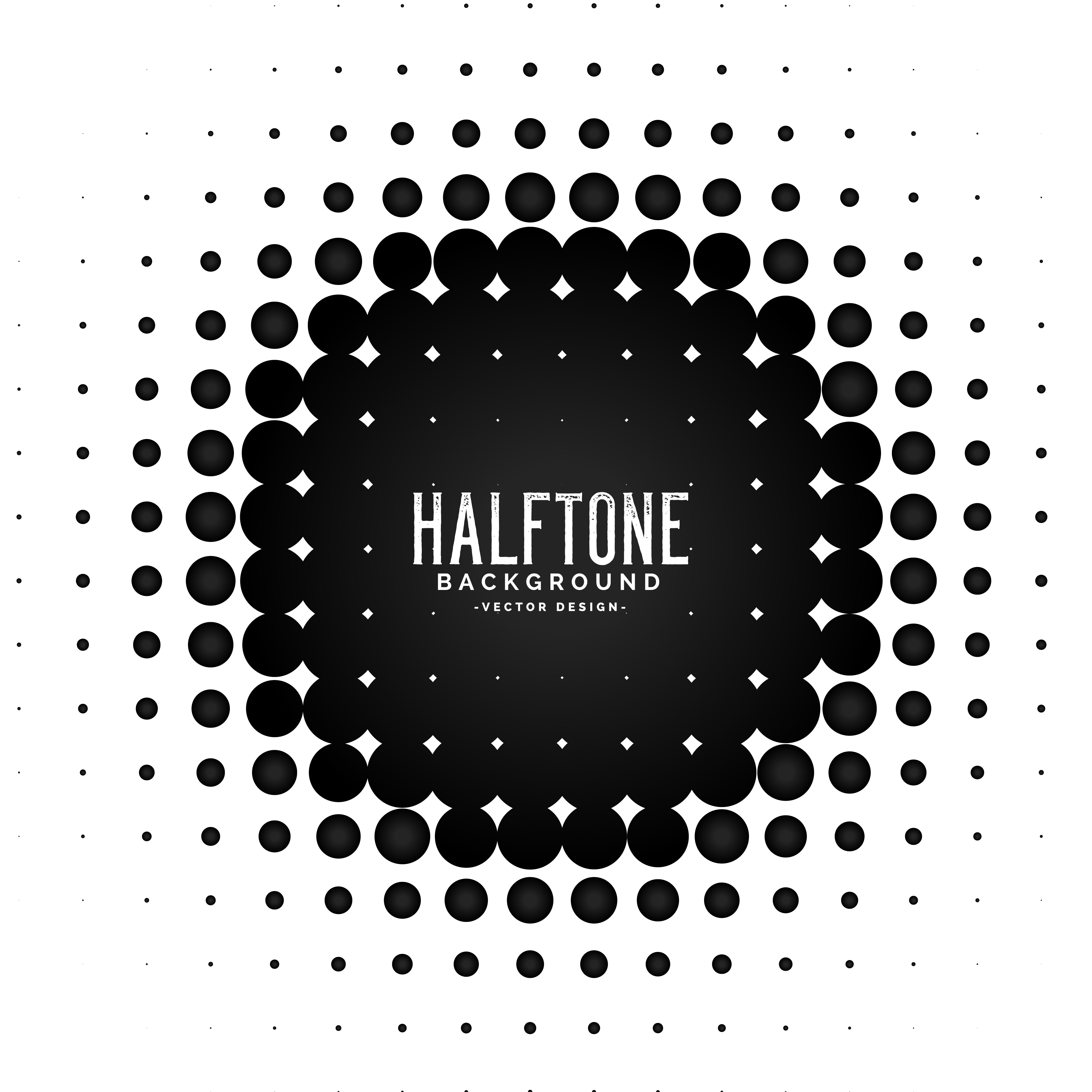 Download vector halftone circle frame background - Download Free ...