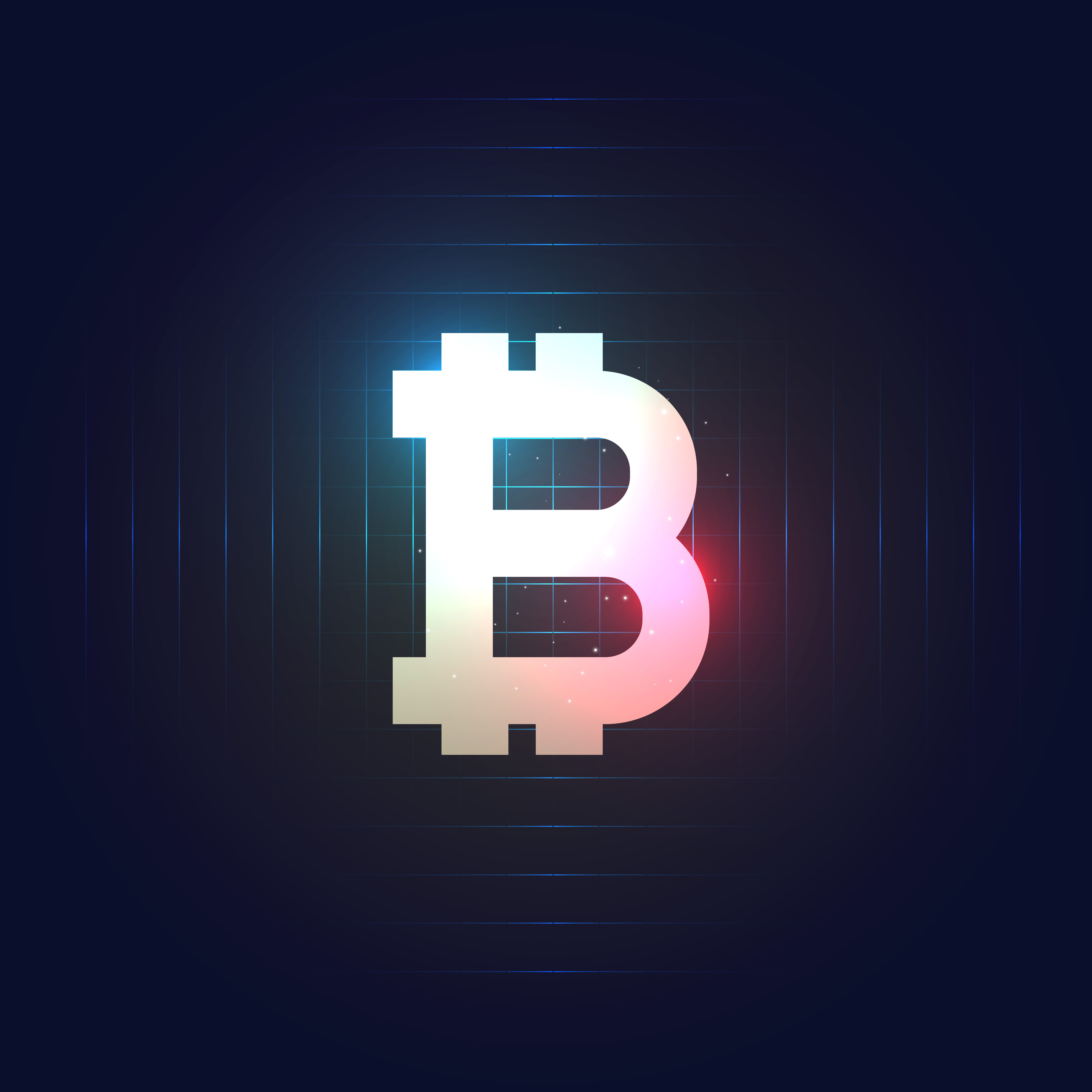 bitcoin symbol on dark blue background - Download Free Vector Art, Stock Graphics & Images