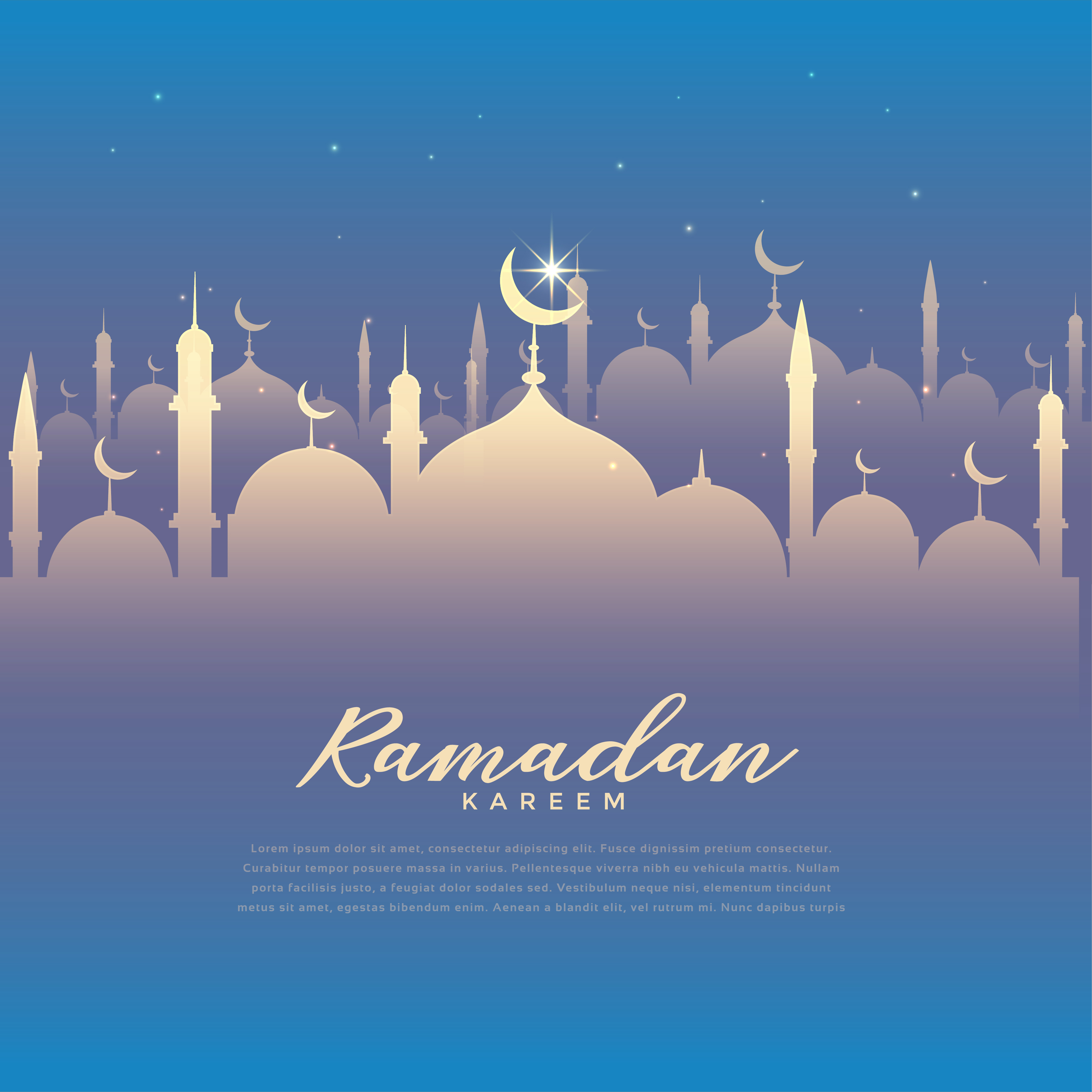 ramadan mubarak festival