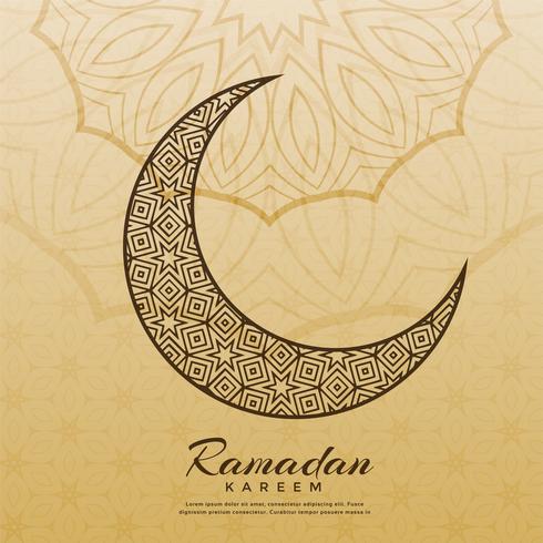 Islamic moon design for ramadan kareem season - Download 