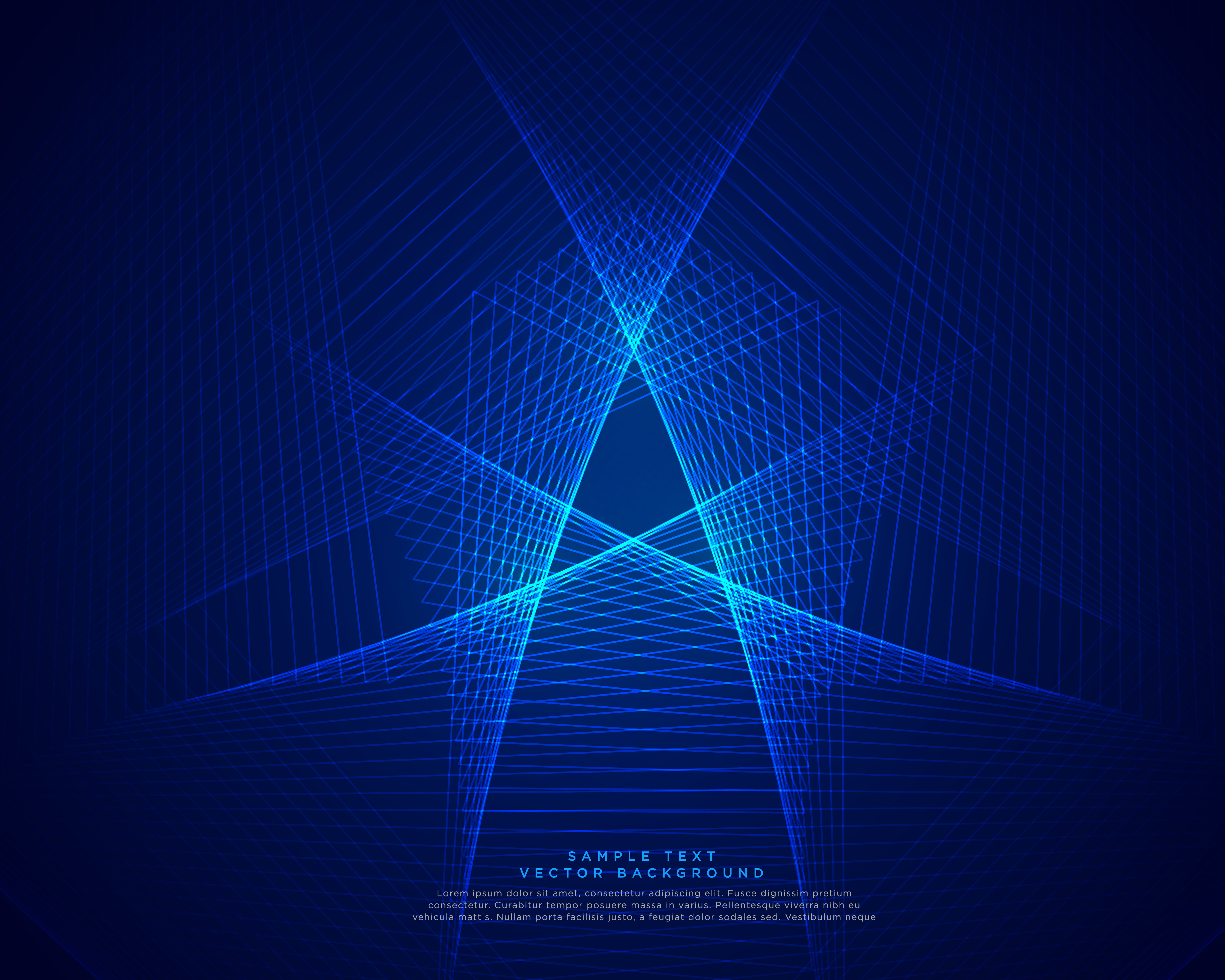 Blue Technology Abstract Lines Background Download Free Vector Art