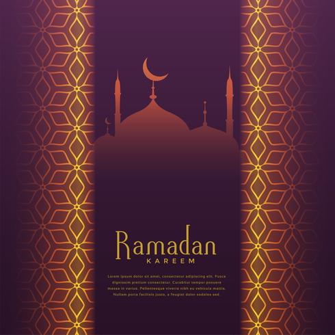 ramadan kareem festival greeting beautiful background - Download Free Vector Art, Stock Graphics 