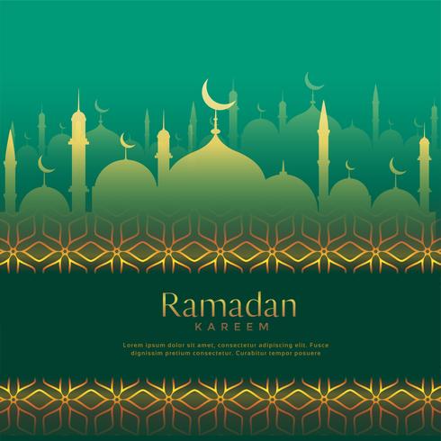 ramadan kareem awesome vector background - Download Free Vector Art, Stock Graphics & Images