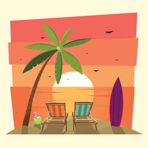 Beach Resort  vector