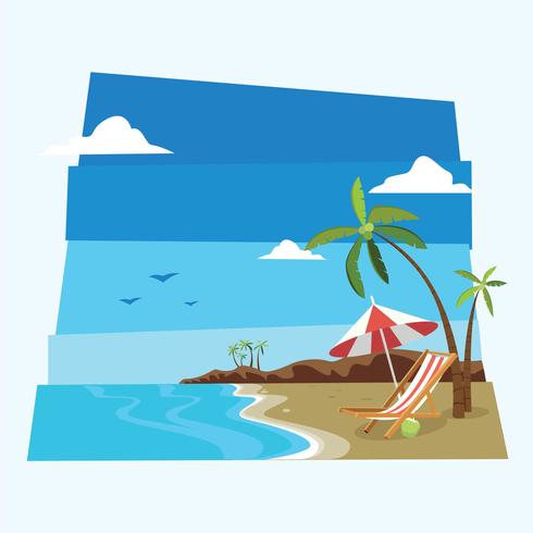 Beach Resort  vector