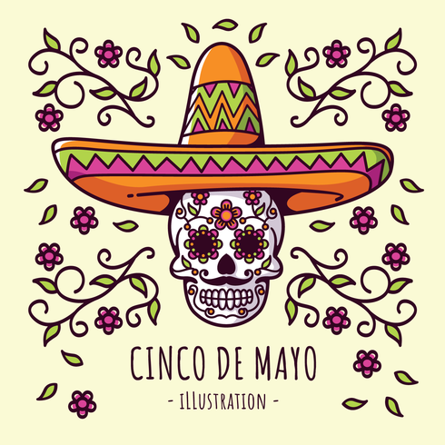 Ilustración de Cinco De Mayo vector