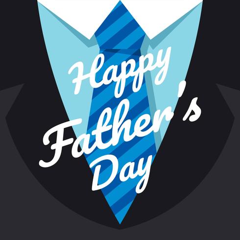 Feliz Día del Padre vector