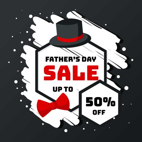 Father's Day Sale vector