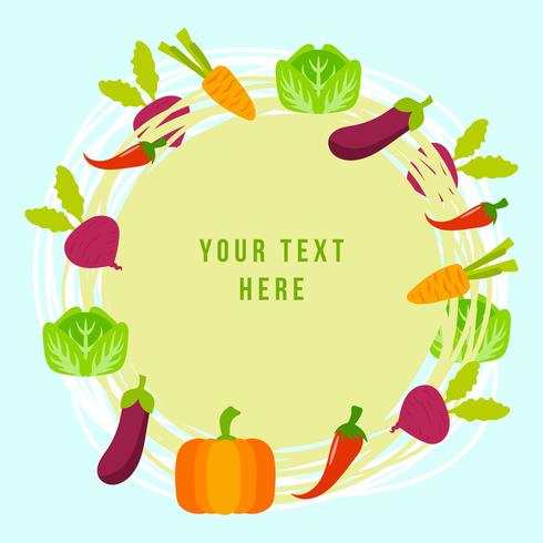 Vegetables Garden vector