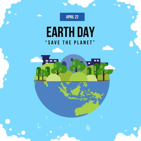 Earth Day Illustration vector