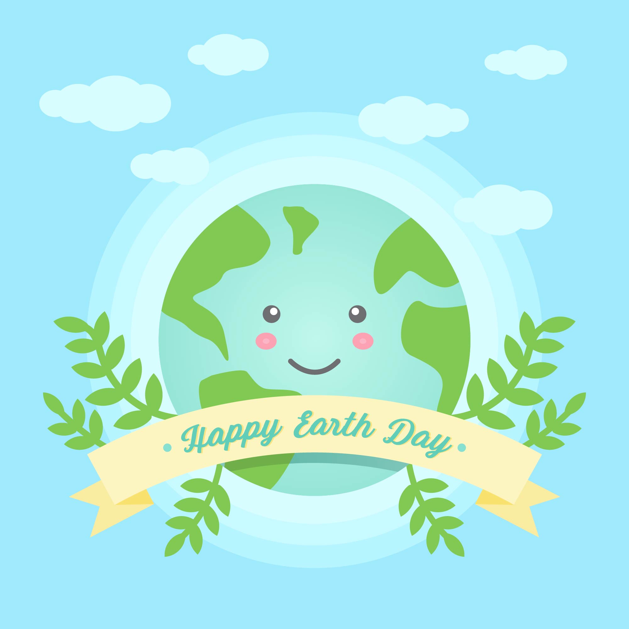 Earth Day Vector - Download Free Vectors, Clipart Graphics ...