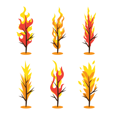 Burning Bush Vector