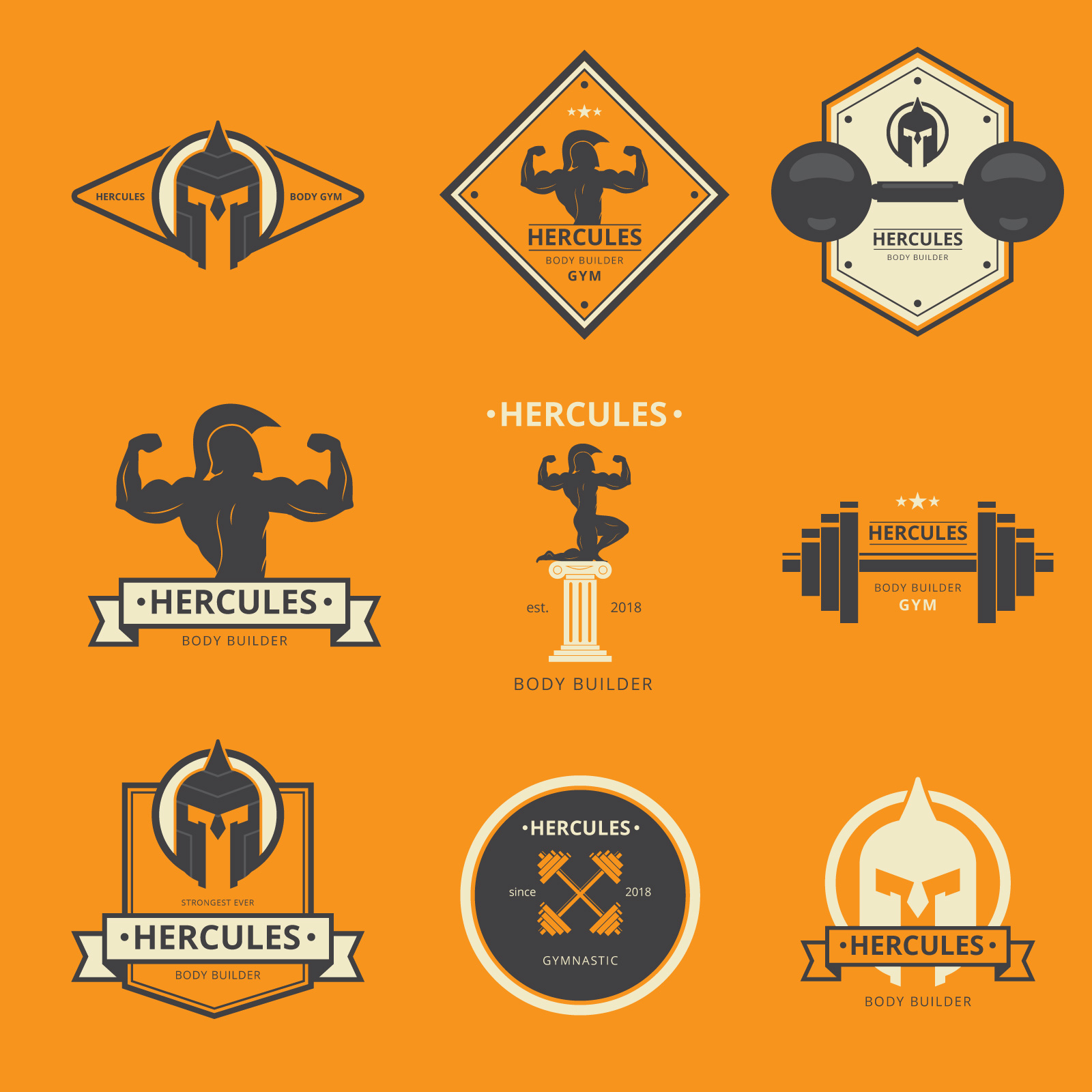 Hercules Mythology Character Illustration - Download Free ...