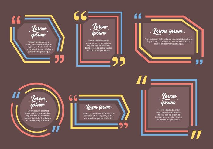 White Testimonials Quote Design Template Vectors 206384 Vector Art at