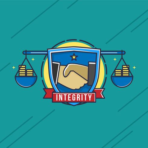 Integrity Badge Vector