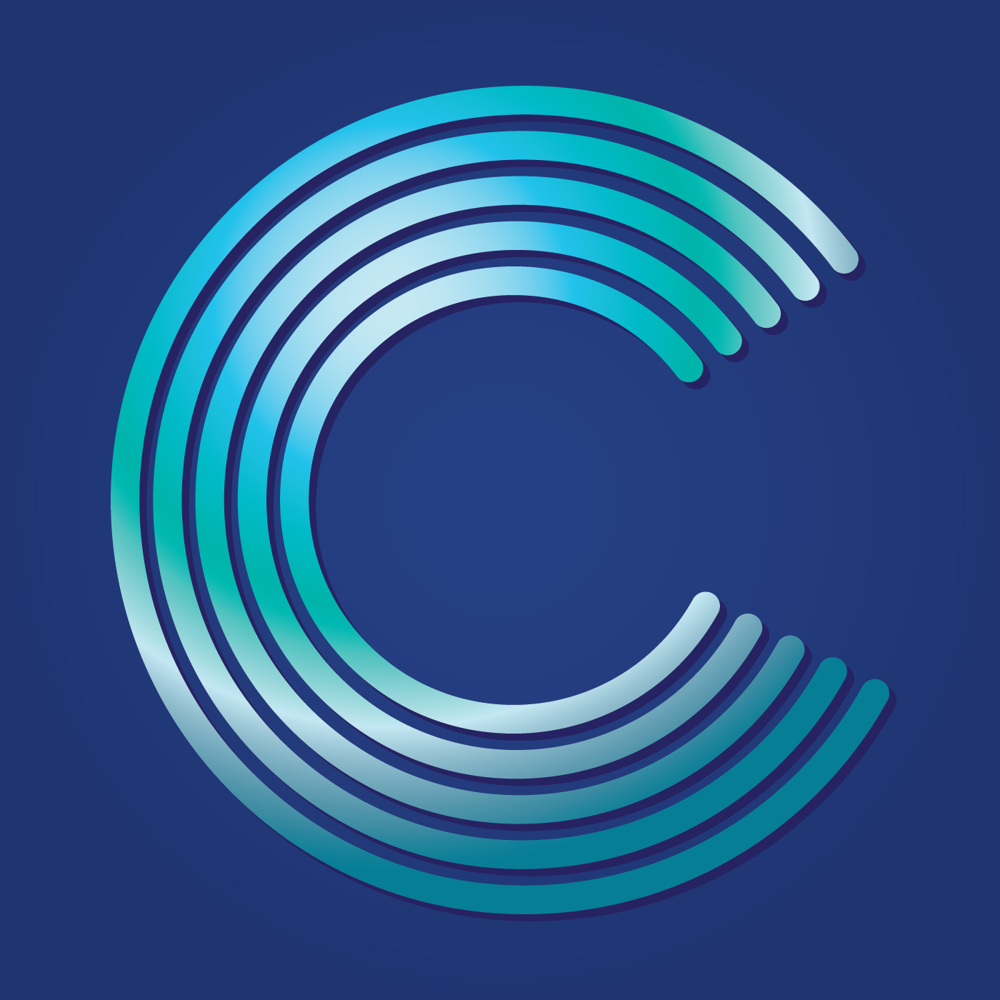 Letter C Typography