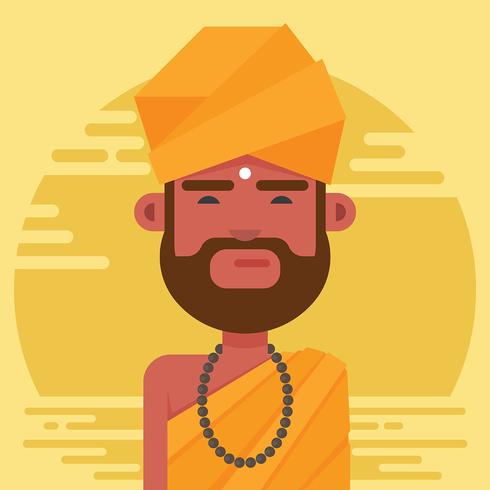 Guru Vector Illustration