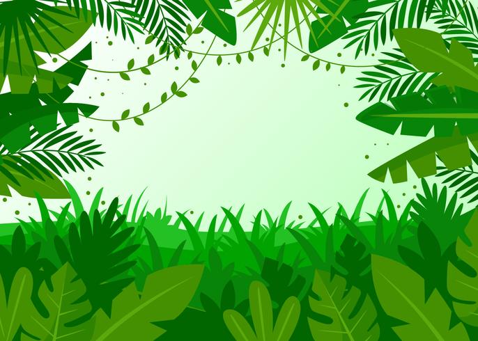 Tropical Background Vector