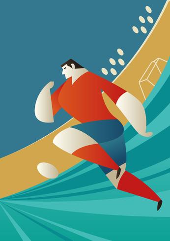 Spanish Soccer Characters vector