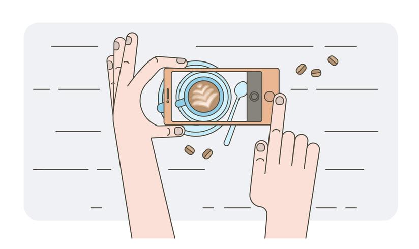 Coffee Art Vector