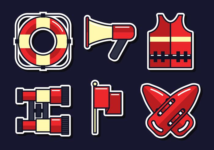 Lifeguard Vector Set
