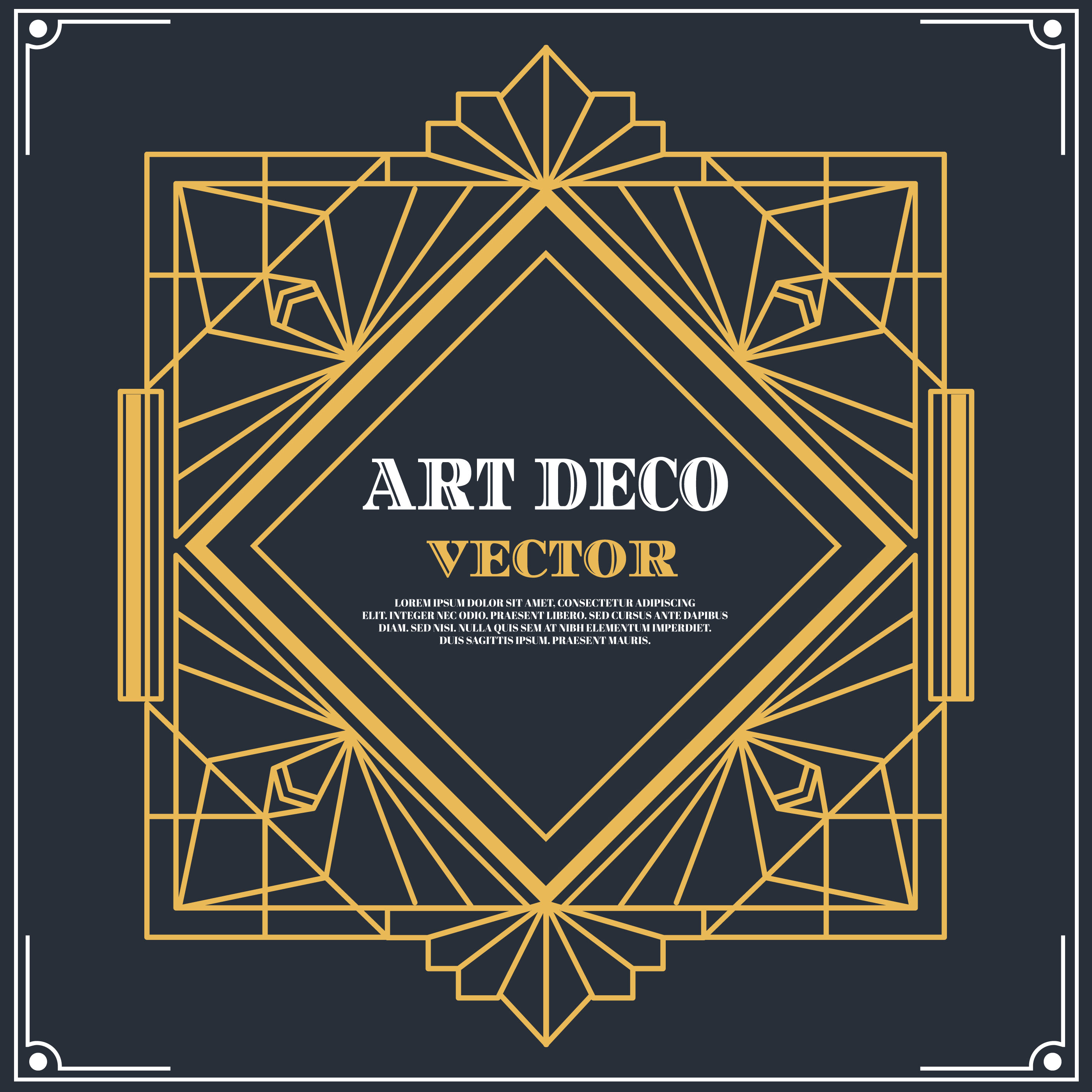  Art Deco  Label Vector Download Free Vector Art  Stock 