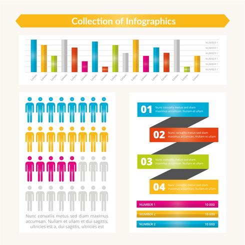 Colección Vector Especial Infografía