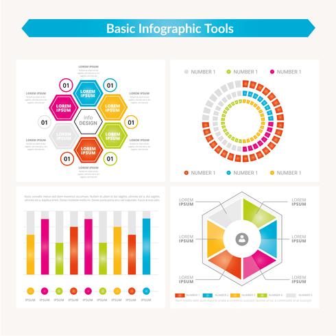 Diseño de plantilla de vector infografía