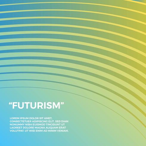 Futurism Vector Background