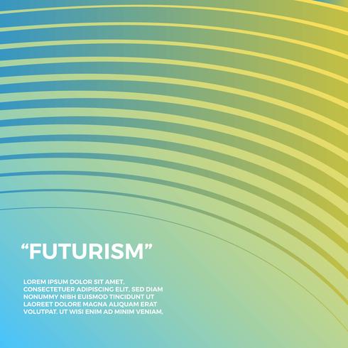 Futurism Vector Background