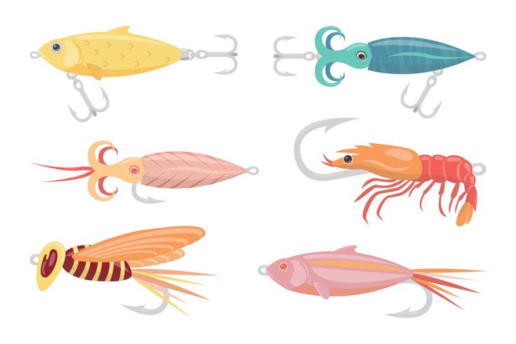 Fly Fisherman Vector Collection