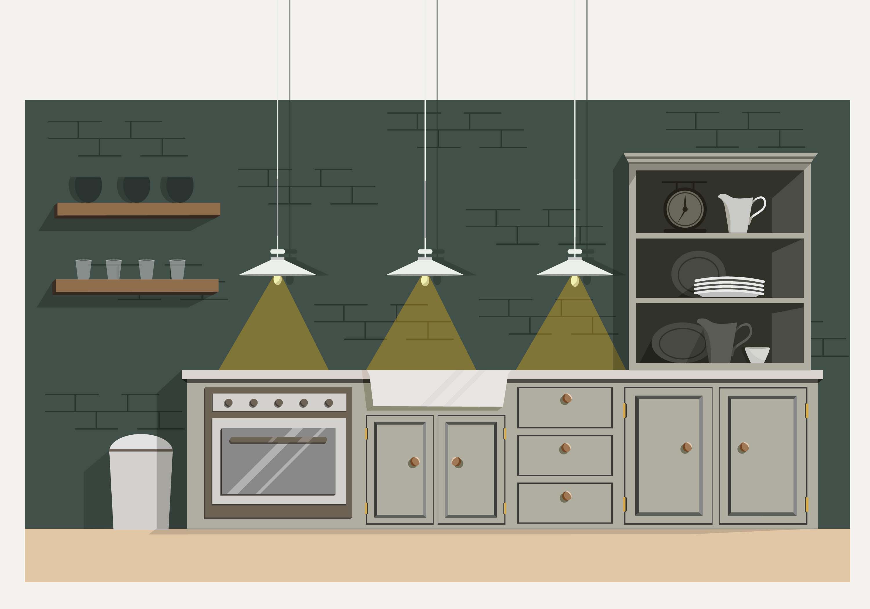 Kitchen Vector Art, Icons, and Graphics for Free Download