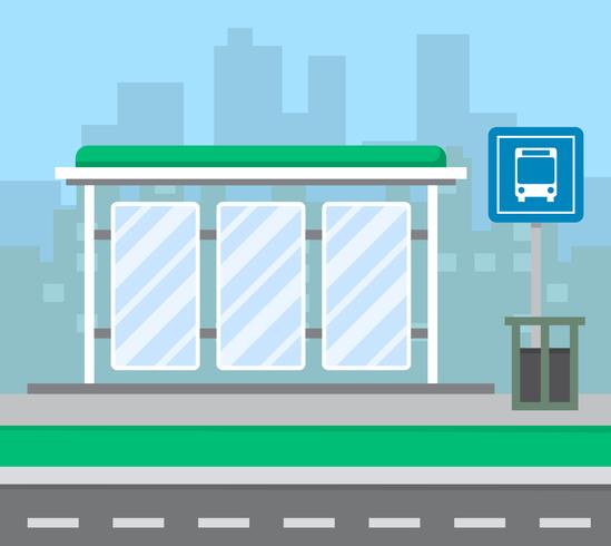 Bus Stop vector