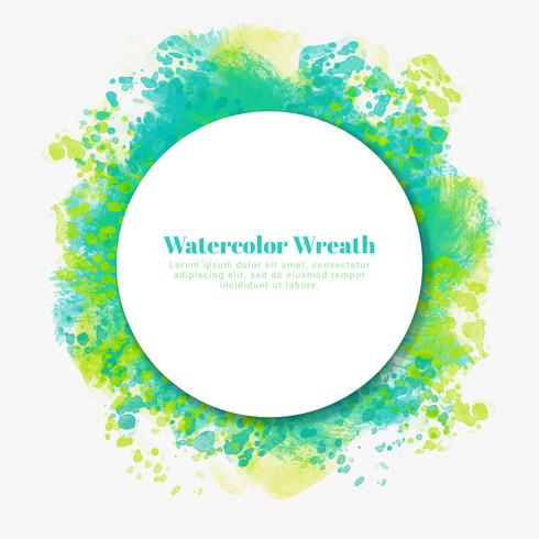 Vector Watercolor Decoration