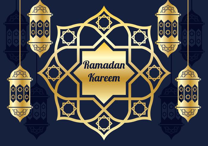 Ramadan Kareem Background Vector