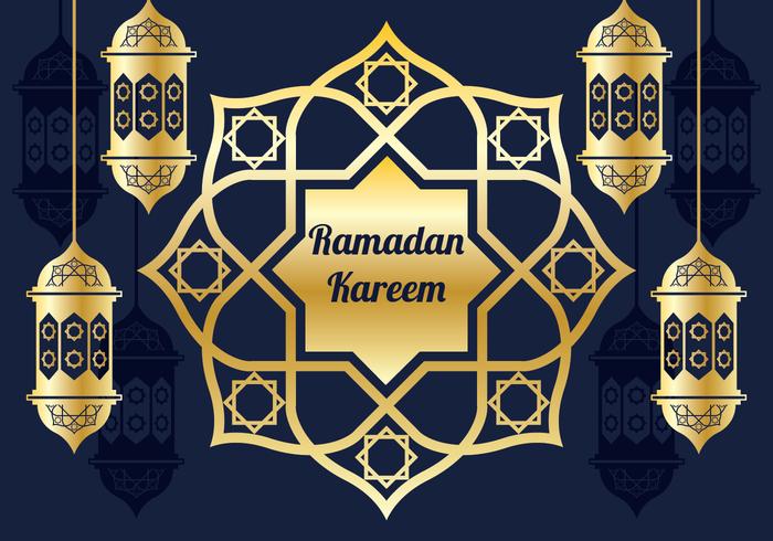 Ramadan Kareem Background Vector