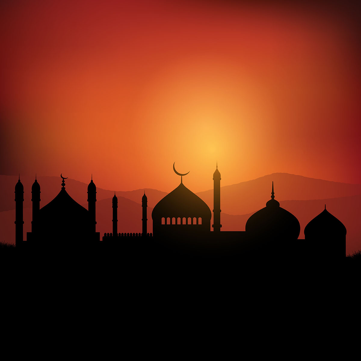  Ramadan  landscape background  209595 Vector Art at Vecteezy