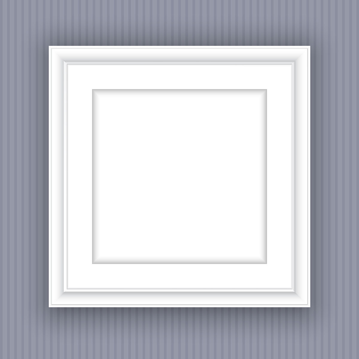 Blank picture frame 209670 Vector Art at Vecteezy