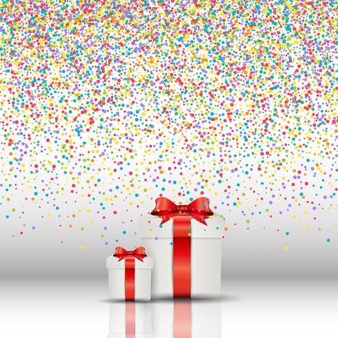 Christmas gift background  vector