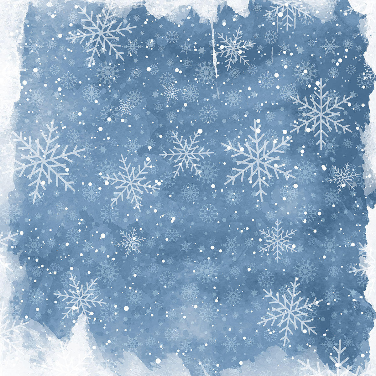 Watercolor snowflake background 209786 Vector Art at Vecteezy