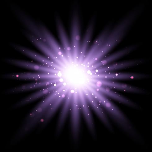 Abstract background with star design vector