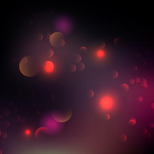 Fondo de luces bokeh vector