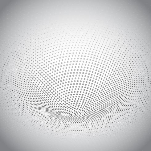 Modern background with abstract halftone dots design vector